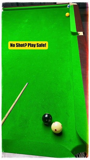 No Shot? 🚫 Trap Him! 🕸️ The "Double Block" Safety! 🛡️🎱 #poolstrategy #billiards #snooker #ball