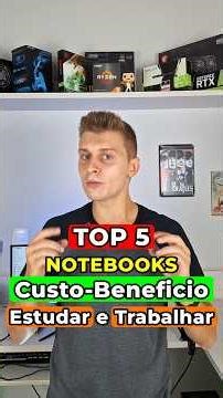 TOP 5 MELHORES Notebooks CUSTO BENEFICIO 2026 para Estudar e Trabalhar! #dicas