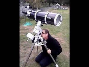 Setting up an EQ5 mount