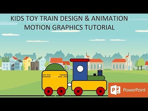 Kids Toy Train Animation in PowerPoint Tutorial