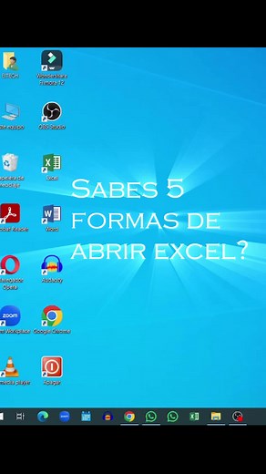 #shorts #excel 5 Formas abrir Excel