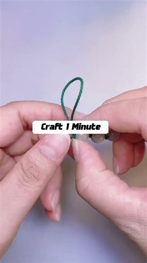 Learn how to tie a super simple pearl bracelet