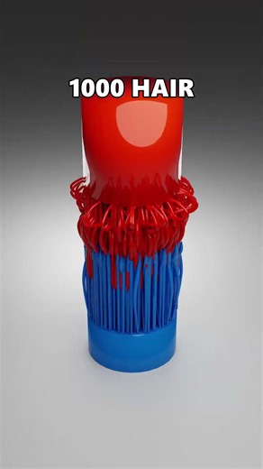 🔥Oddly Satisfying Video | Hair Compression Test | ASMR Video