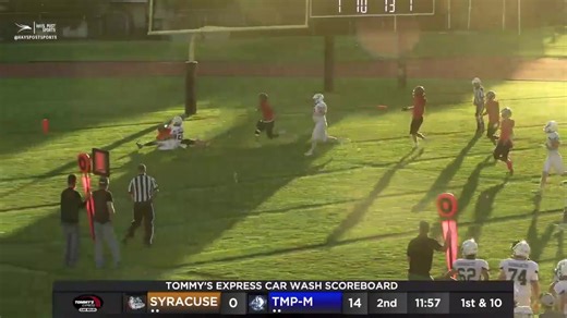 Arcade 11 Bar & Restaurant Replay - TMP gets a saftey to open the 2nd quarter. TMP 16-0. | Hays Post Sports | Facebook