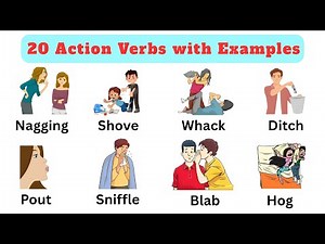 20 Informal Action Verbs in English with Meanings and Examples | Learn Casual English Vocabulary