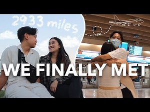 Meeting My Girlfriend For The First Time | A Long-Distance Love Story