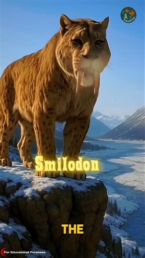 Smilodon: The Perfect Killing Machine of the Wrong Era. #documentary#usashorts#fyp