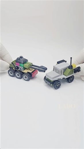 LEGO Military Jeep Build 🚙💥 | Small but Tough #shorts