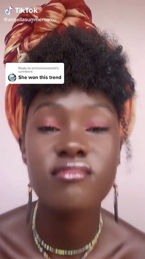 Angela Summer Namubiru Face Zoom Challenge Trend