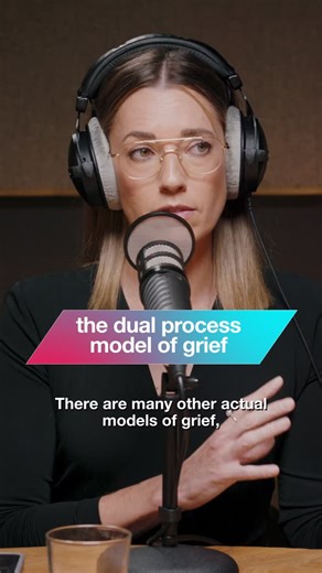 The Imperfects on Instagram: "@dremilymusgrove explains the dual process model of grief, which is where we oscillate between the intense sorrow of loss and the restoration of life. Listen now wherever you get your podcasts."