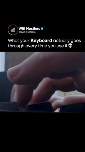 Discipline | Mindset | Motivation on Instagram: "Your keyboard lives a life far more dramatic than anyone realizes 🧠⌨️ This piece was created to show what we never think about, how each key reacts under pressure like a living character. The filmmakers used actors to represent every button, turning the keyboard into a full ecosystem responding to how we type, game, spam commands, smash shortcuts, and panic-press keys during intense moments. The idea was simple but brilliant. Instead of showing a