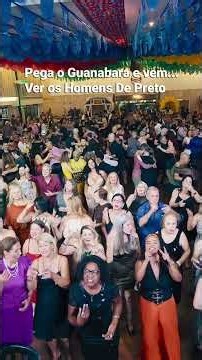 Pega o Guanabara e vem....Vem ver o Grupo Homens De Preto!