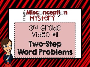 3rd Grade Math Mystery | #11: Two-Step Word Problems | DISTANCE LEARNING