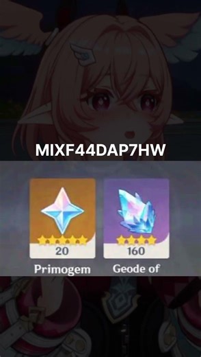 20 Primogem | New Redeem Code 6.4 Phase 2