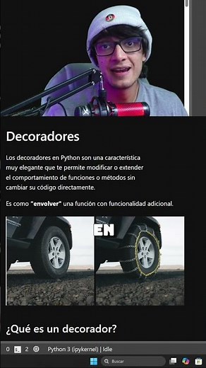 Que son los decoradores en Python?#python #programacion #decoradores