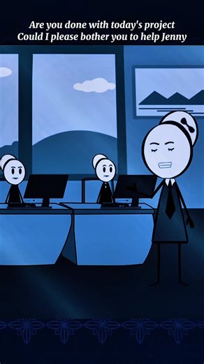 Animation of employees 😊 #animation #laugh #comedy #cartoon #funny #fypシ❤️💞❤️ #story #relationships #veronica #viralvideos #trending #employees #jessica | Diana animation