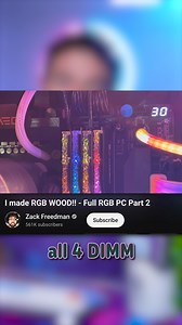 65K views · 1.1K reactions | RGB Wood PC Case | UFD Tech | Facebook