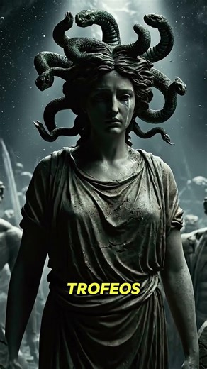 🗿 Su "poder" fue su peor CASTIGO (La soledad de Medusa) 💔 #historia #leyendas #historiaoculta