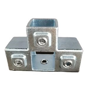 [Hot Item] 3 Way Side Outlet Tee Square Key Clamp 176f Square Clamps