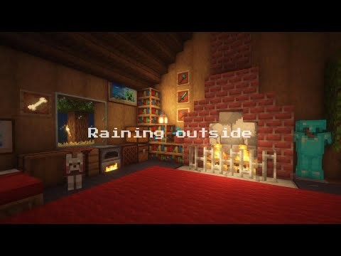 C418 Clark | Raining outside | Relaxing minecraft nostalgic ambience