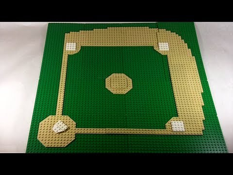 How To Build a LEGO Baseball Field