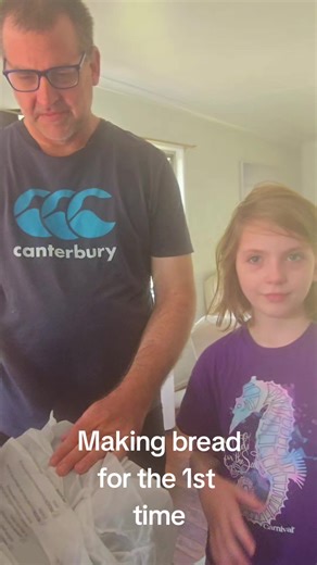 Making bread for the 1st time using the kmart bread maker machine.