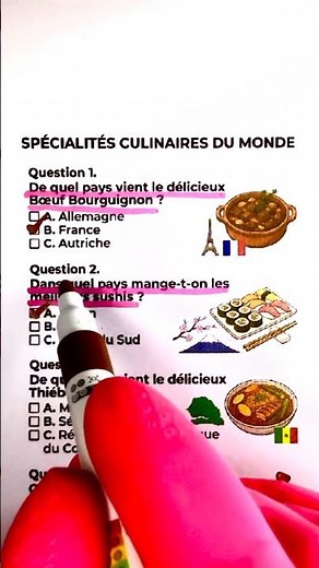 🌍 World Cuisine Quiz 🍽️: Only True Gourmets Get 5/5! 🤯🔥 #quiz #gourmetguide