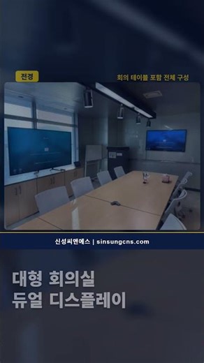 Poly Studio X72 대형회의실 화상회의 구축