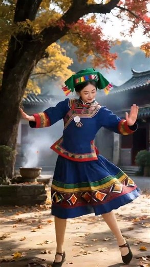 每天了解一个民族舞蹈｜土家族摆手舞太有力量了！Daily Dance Discovery｜The Tujia Hand-Waving Dance hits different!