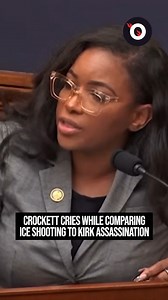 Rep. Jasmine Crockett (D-TX) cried on Capitol Hill on Thursday while comparing the fatal shooting of a woman by ICE in Minneapolis to the assassination of Charlie Kirk. #news #shorts #congress #politics #trump #maga #texas #dallas #minnesota #minneapolis #ice #immigration | Off The Press