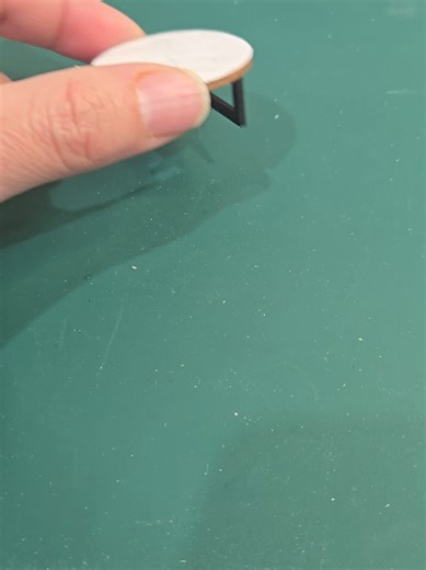 Tiny Living Room Table?! 🛋️✨ Dollhouse DIY This tiny center table is the perfect piece for a dollhouse living room! 🛋️✨ In today’s miniature DIY, I’m making a tiny center table using simple materials, glue, and paint to complete my dollhouse living room setup 💛 Small furniture details make miniature homes look realistic and cozy 🏠✨ Perfect for: ✨ Dollhouse living rooms ✨ Mini decor setups ✨ Tiny home scenes ✨ Miniature collectors Would you add this to your dollhouse living room? 😍 👉 Follow