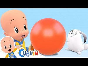 The orange ball | Learn colors, shapes & more with Cuquin