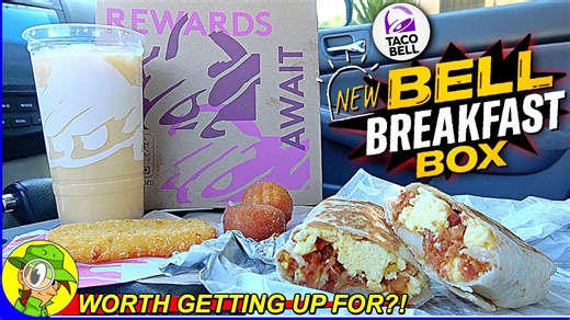 Taco Bell® Bell Breakfast Box Review