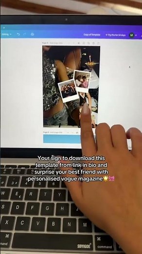 🎀 DIY Birthday Magazine | Vogue-Inspired Template🎀