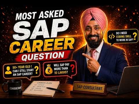 Most Asked SAP Career Questions Answered | Parminder Singh
