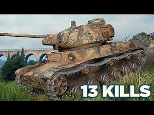 T-50-2 • 13 KILLS • WoT Gameplay