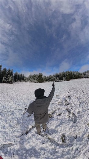 Capturing the Perfect Snow Angel | 360º