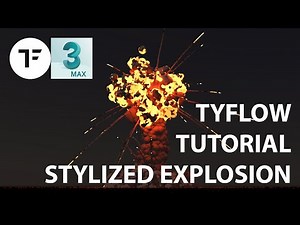 Stylized explosion - TyFlow/Vray tutorial