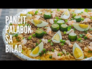 Pancit Palabok sa Bilao