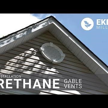 Ekena Millwork Gable Vents (Urethane)