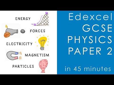 All of Edexcel PHYSICS Paper 2 in 35 minutes - GCSE Science Revision