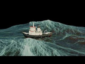 Boat | ocean | Blender