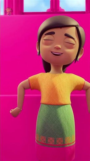 Chuk Chuk Rail Gadi, छुक छुक रेल चली, Hindi Baby Rhymes #shorts #kidsvideos #kidssongs