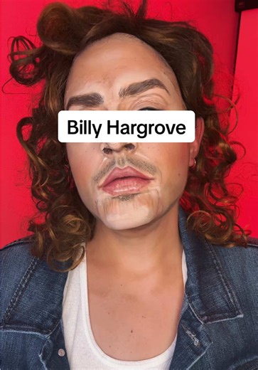 Turning into Billy Hargrove from Stranger Things! Billy is one of my favorite characters ✨ Are you loving season 5 of stranger things? I am obsessed!@Stranger Things @Netflix #StrangerThings #st5 #billyhargrove #billyhargrovecosplay #dacremontgomery Products: @Maybelline NY build a brow @urban decay face bond @COVERGIRL for Eddie eyeliner from the covergirlxStrangerThings collection @NYX Professional Makeup whipped caviar lip liner