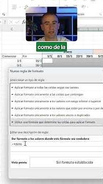 Crea un Cronograma Automático en Excel con Fórmulas 📆⚙️