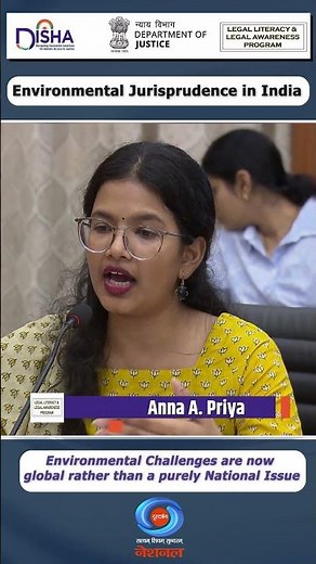 Legal Literacy & Legal Awareness Programme | Anna A. Priya on Climate Change & Environmental Law |