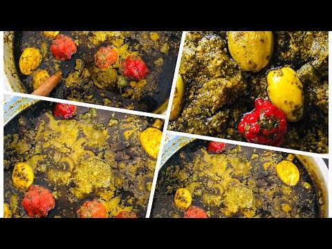 How To Cook The Best Cassava Leaves Stew Aka [Plasas Gambian Style]