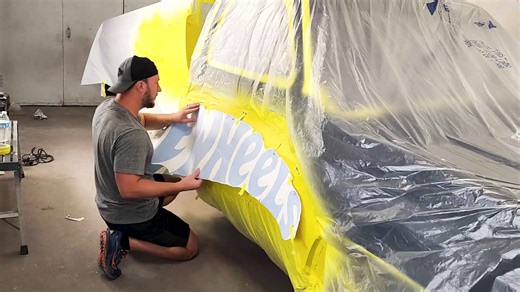 I turned a truck into a life size HOT WHEELS car!