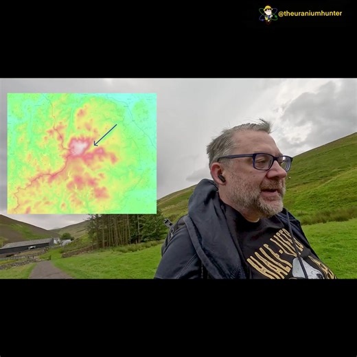 3D Printing the Cheviot Hills In a previous video I talked about the faults - large cracks in the Earth’s crust - and their importance to our quest for discovering radioactive minerals. Whilst showing this on a map was good, I went one stage further and 3d-printed an entire mountain range. Catch the full video at https://youtu.be/k642-JpQZps | The Uranium Hunter