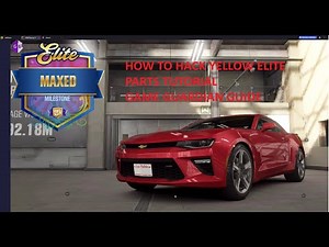 How to add yellow elite parts in csr2 using game guardian